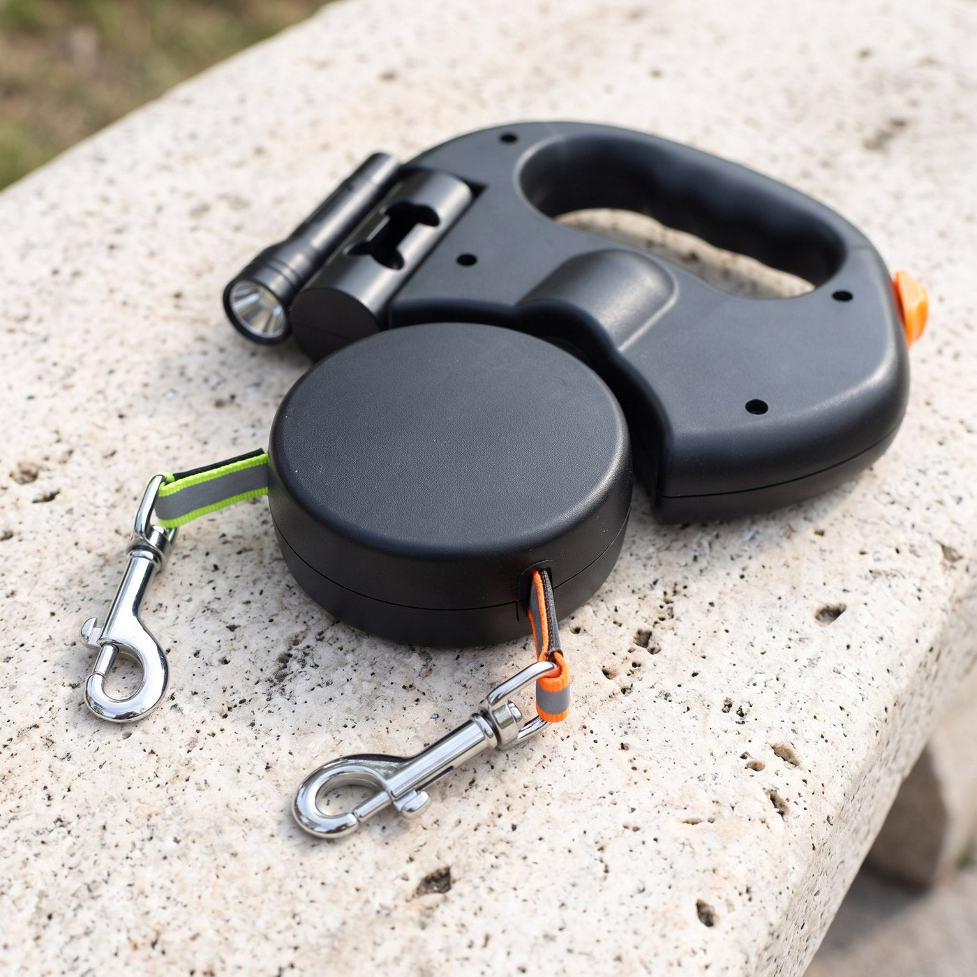 Black Swivel Outlet And Reflective Leads